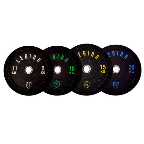 Legion Olympic Rubber Crumb Bumper Plates Bundle