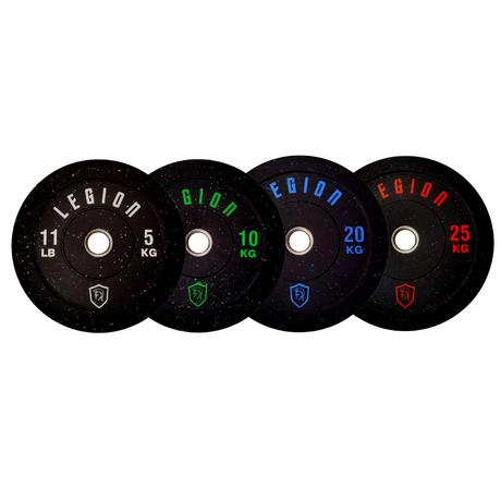 Legion Olympic Rubber Crumb Bumper Plates Bundle
