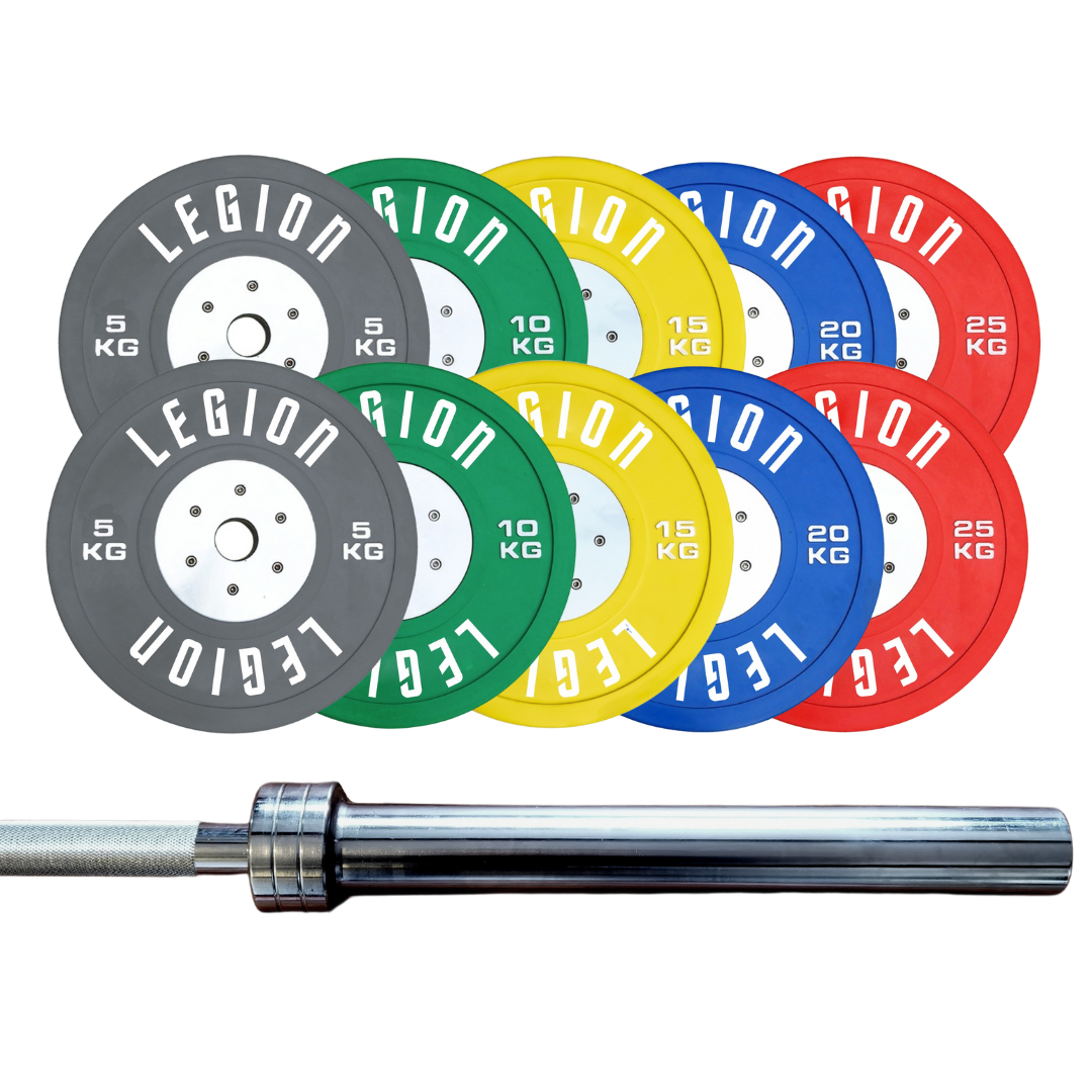 Legion Olympic Training Competition Bumper Plates Bundle