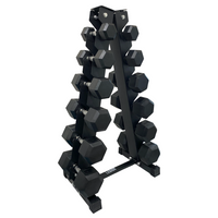 V1 Gold Ultimate Home Gym Bundle - V1 Multi Gym Rack, 100kg Bumper Plate Set, Bench & 6 Tower Dumbbell Rack 5kg-20kg