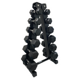 V1 Gold Ultimate Home Gym Bundle - V1 Multi Gym Rack, 100kg Bumper Plate Set, Bench & 6 Tower Dumbbell Rack 5kg-20kg