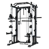 Legion Ultimate Home Gym Package - V2 Multi Gym Rack, 150kg Bumper Plate Set, Bench & 3 Tier Dumbbell Rack (8 pairs)