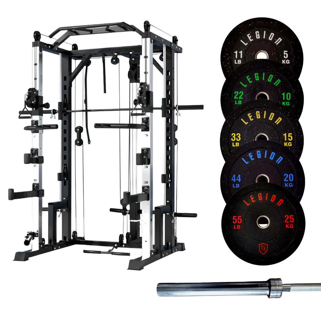 Legion V2 Plate Loaded Multi-Functional Trainer with Smith Machine